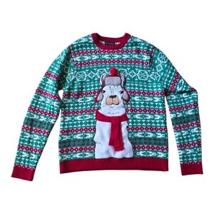 BLIZZARD‎ BAY Alpaca Ugly Christmas Sweater - Size XL  Unisex